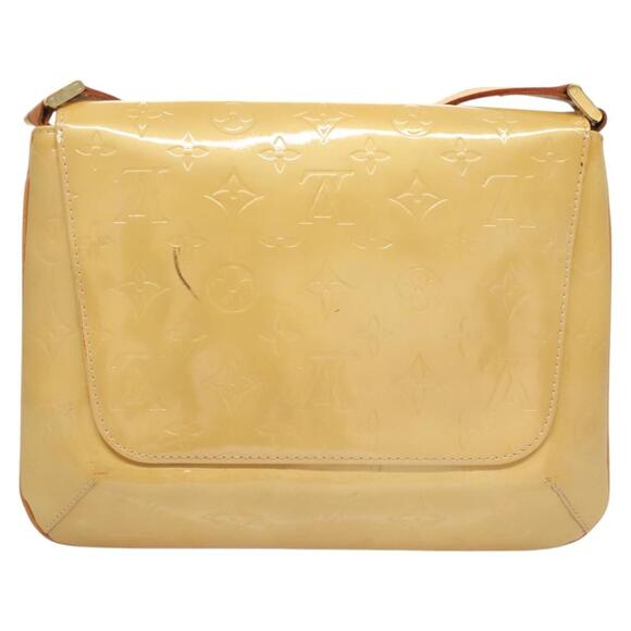 LOUIS VUITTON Monogram Vernis Thompson Street Bag Beige M91301 - Picture 3 of 13